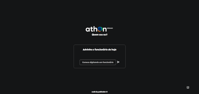 Foto do projeto Athondle
